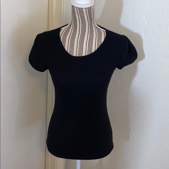 Saks Fifth Avenue Sweaters - Saks Fifth Avenue Cashmere Black Lightweight Sweater